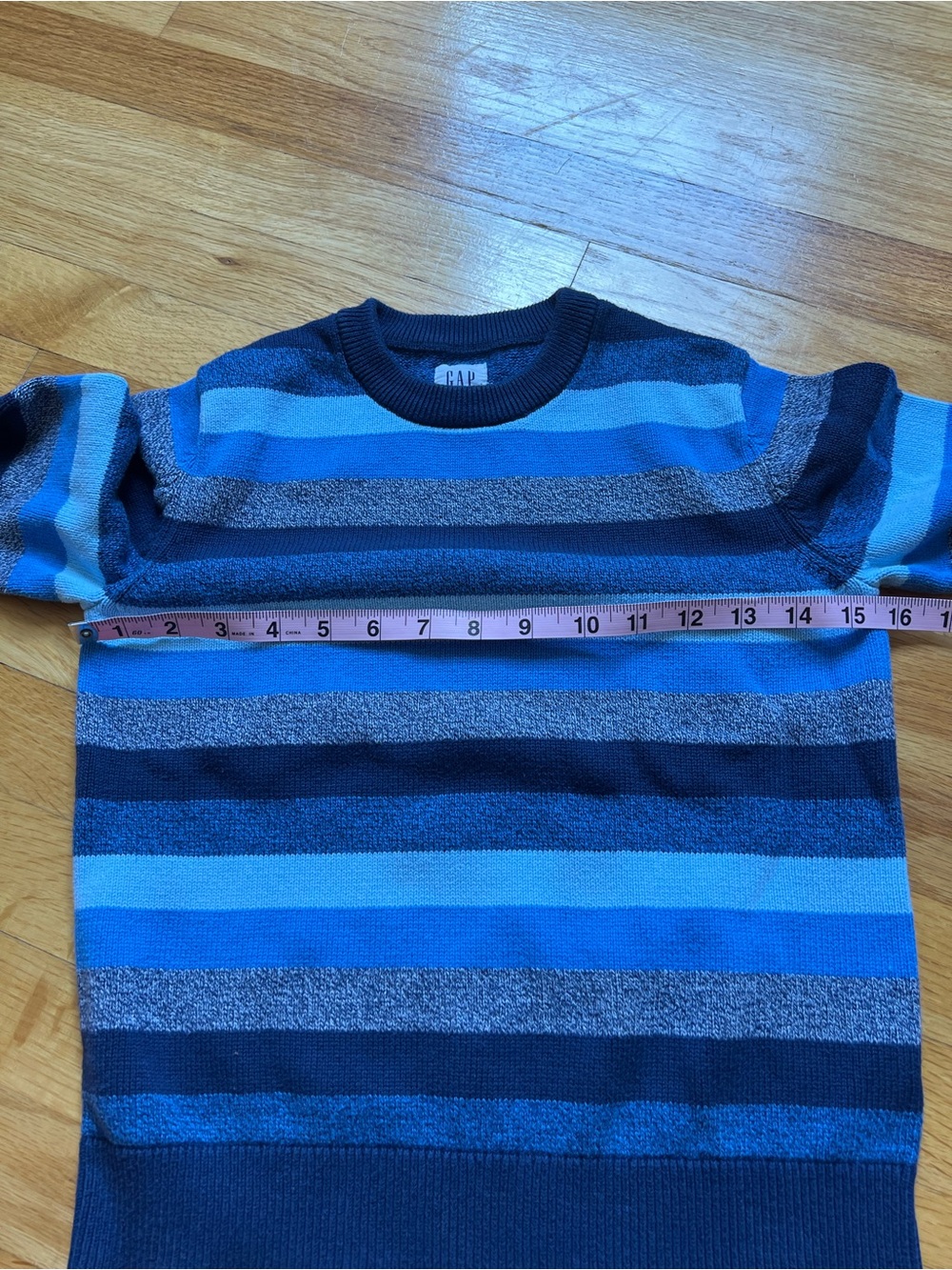GAP Blue Striped Sweater Kids M and Blue Corduroy size 9-10 L.O.G.G. Pants - Picture 10 of 10